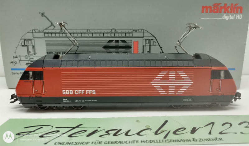Märklin H0 AC 3760 Elektrische Lokomotive Serie 460 024-3 / SBB Delta Digital / OVP