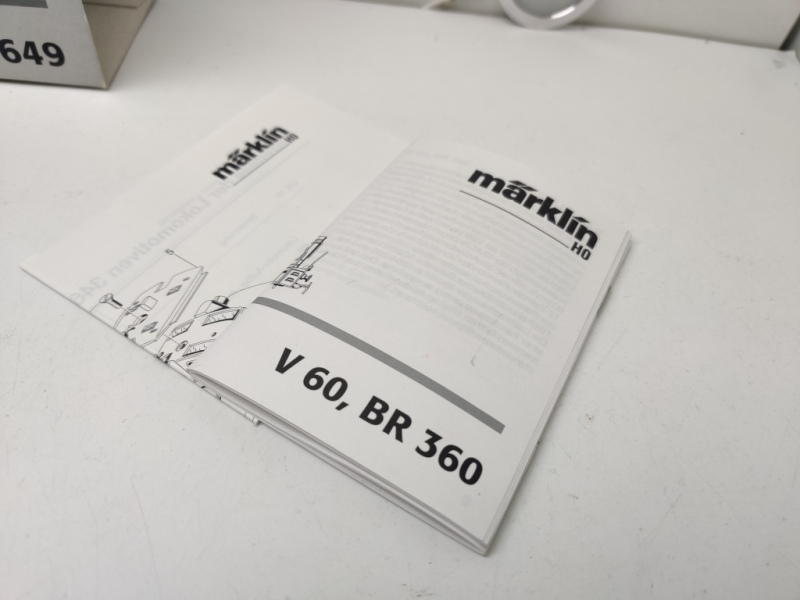 Märklin H0 AC 37649 / BR360 159-8  Diesellok Cargo / DB / Delta Digital / OVP