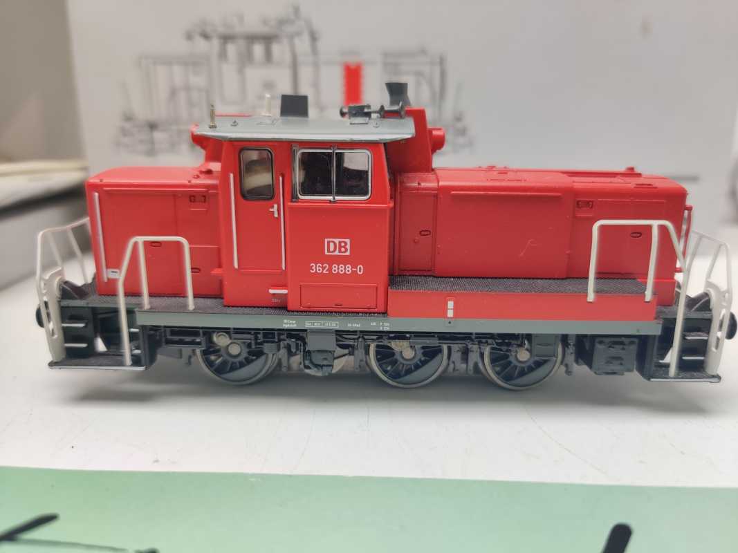 Märklin / AC / H0 / 37652 Rangier-Diesellokomotive / BR362 / DB AG / Fx / OVP