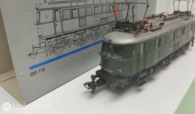 Märklin H0 AC 3767  Elektrische Lokomotive BR 118 / DB / Delta - Digital / OVP