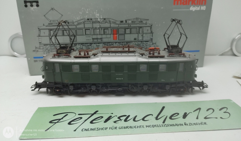 Märklin H0 AC 3767  Elektrische Lokomotive BR 118 / DB / Delta - Digital / OVP