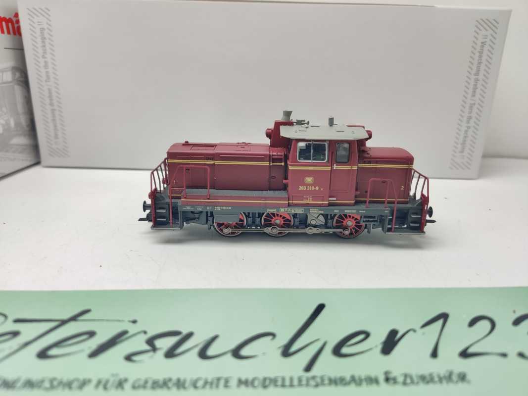 Märklin / AC / H0 / 37689 Diesel-Rangierlokomotive / BR260 / DB / Mfx / Sound / OVP