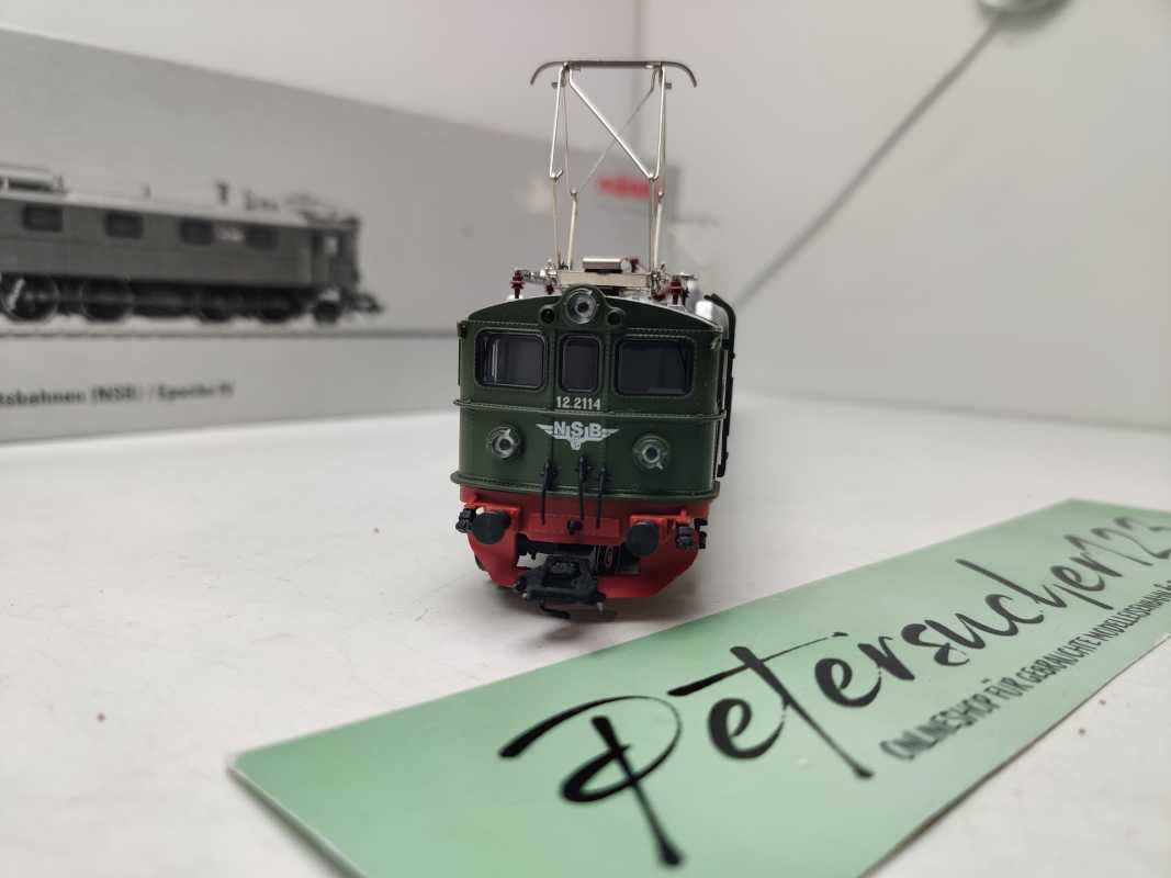 Märklin / AC / H0 / 37754 zweiteilige Stangen-Elektrolokomotive / Erzbahn Luleå–Kiruna–Narvik  / Mfx / OVP