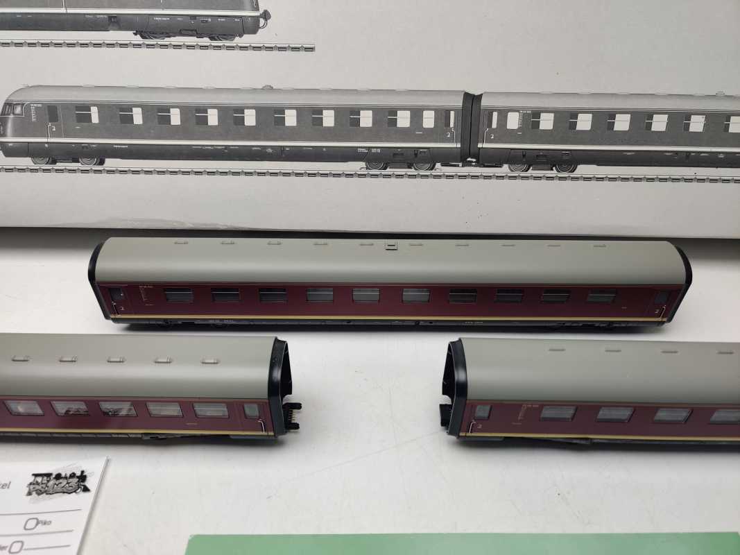 Märklin / AC / H0 / 39080 dreiteiligen Diesel-Triebwagenzugs Baureihe VT 08.5 / DB / Mfx / Sound / OVP