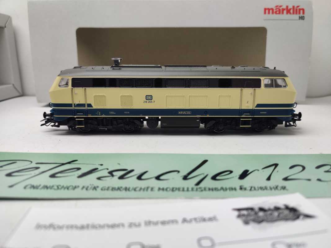 Märklin / AC / H0 / 37768 Diesellokomotive / BR 218 265-7 / DB / Mfx / Sound / OVP