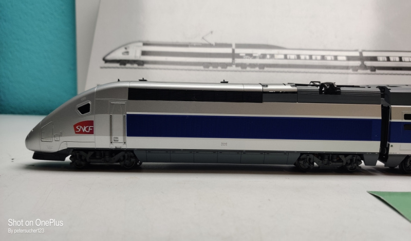 Märklin H0 AC 37790 / Hochgeschwindigkeitszug TGV / Mfx / Sound / Beschreibung / OVP