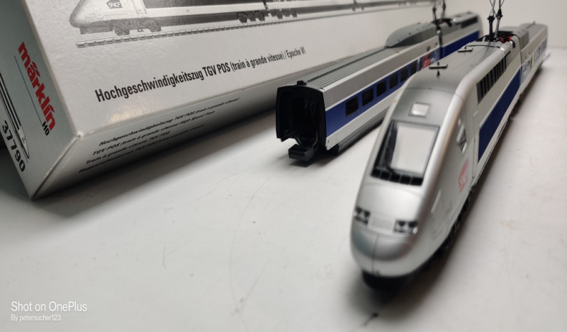 Märklin H0 AC 37790 / Hochgeschwindigkeitszug TGV / Mfx / Sound / Beschreibung / OVP