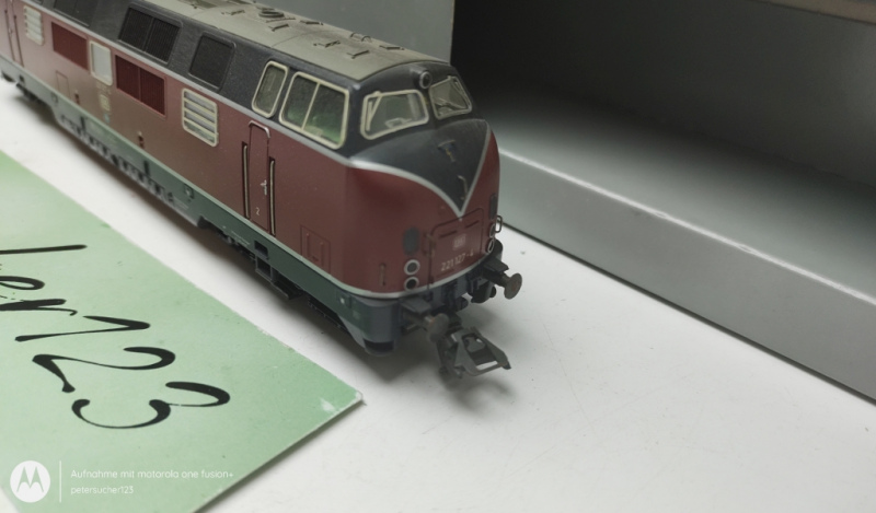 Märklin H0 AC 3782 / BR221 Diesellok / Delta Digital / DB / OVP