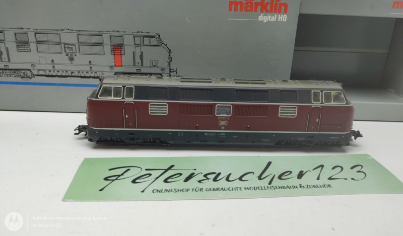 Märklin H0 AC 3782 / BR221 Diesellok / Delta Digital / DB / OVP