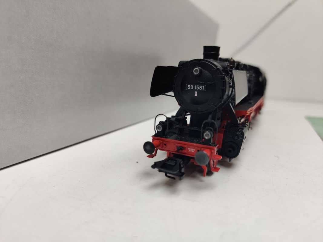 Märklin / AC / H0 / 37835 detaillierte Güterzug-Dampflokomotive / BR50 / DB / Mfx / Sound / OVP