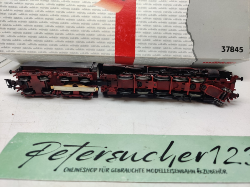 MÄRKLIN H0 AC 37845  Lokomotive BR 50 / Mfx / Sound / Zertifikat / Schaukasten / OVP