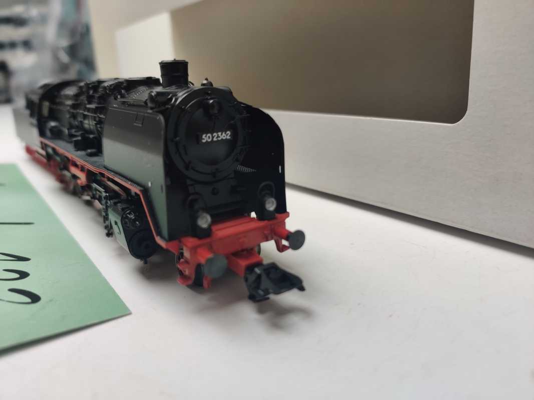 Märklin H0 AC 37849 / BR50 schwere Güterzug-Dampflokomotive / DB / Mfx / Sound / Rauch / OVP
