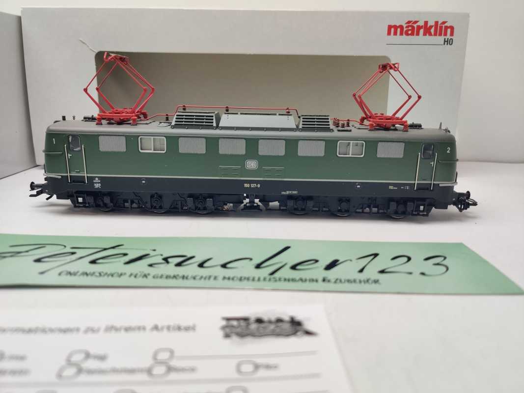Märklin / AC / H0 / 37853 schwere Güterzug-Elektrolokomotive / BR150 / DB AG / Mfx / Sound / OVP