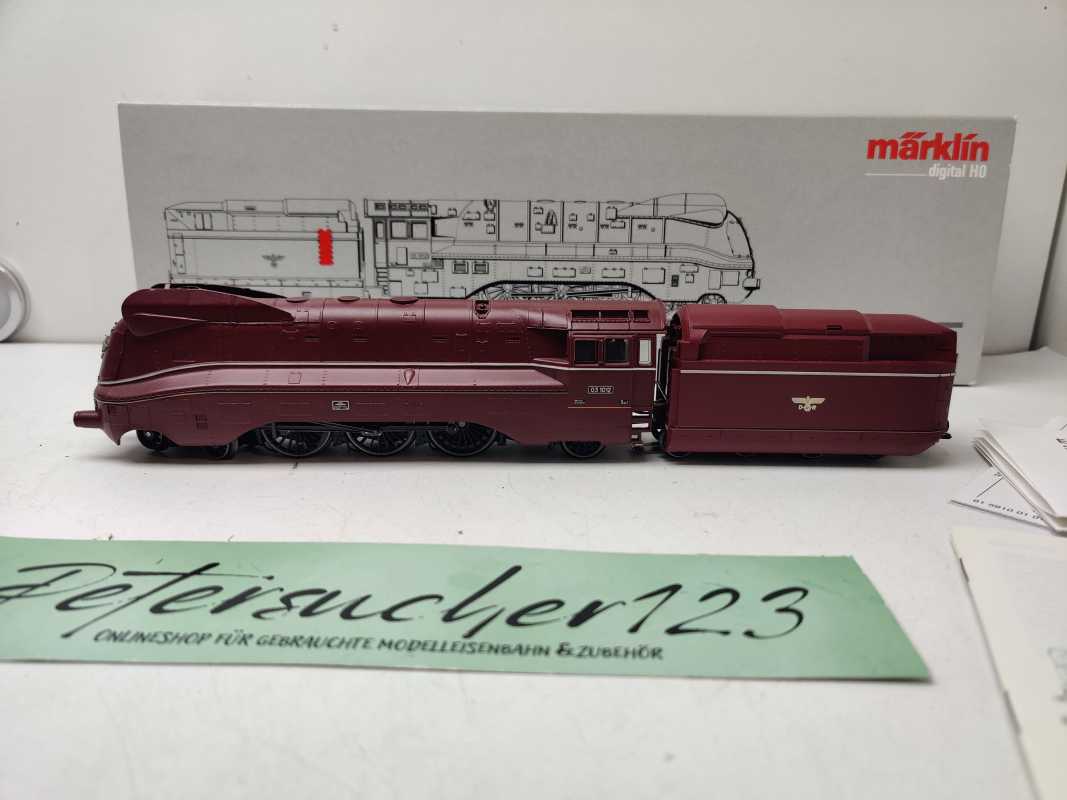 Märklin H0 DC 37911/ Stromlinien-Schnellzuglokomotive mit Schlepptender / Delta-Digital / OVP