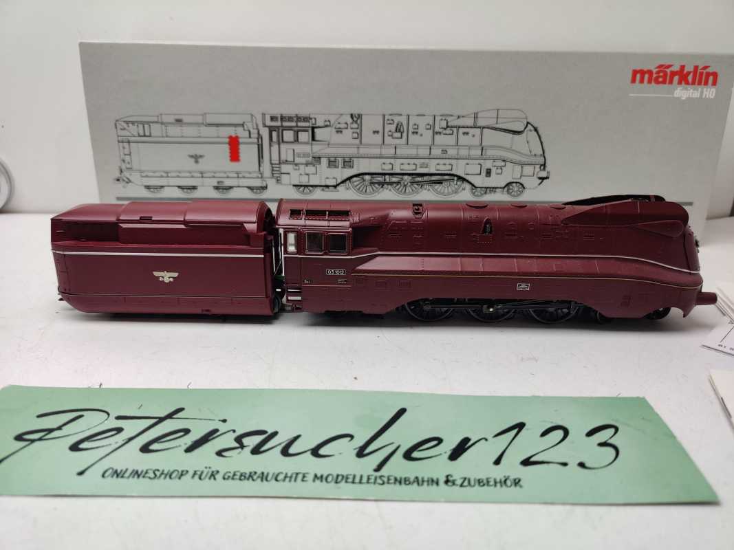 Märklin H0 DC 37911/ Stromlinien-Schnellzuglokomotive mit Schlepptender / Delta-Digital / OVP