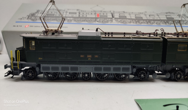 Märklin H0 AC 37591/ Ae 8/14 E-Lok Schweizer Bahnen / SBB / Delta-Digital / OVP