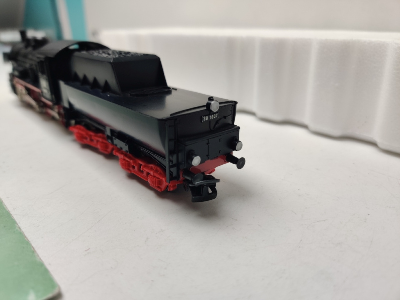 MÄRKLIN H0 AC 3098 / BR38 1807 Dampflok / Analog