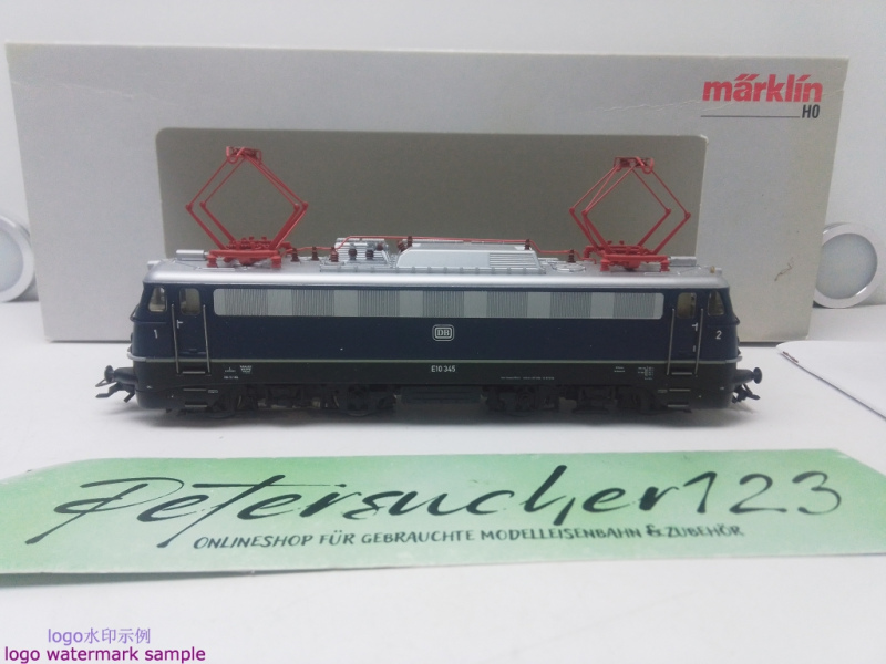 Märklin H0 AC 39120 / E10 Elektrolokomotive / Mfx / Sound / DB / Blau / OVP