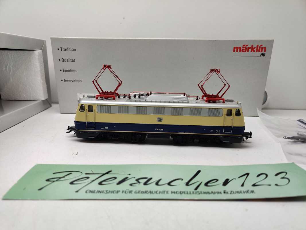 Märklin H0 AC 39121 / BR E 10.12 / Elektrolokomotive Rheingold /DB / Mfx / Sound / OVP