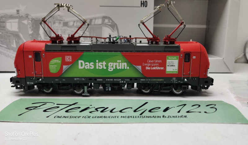 Märklin H0 AC 39197 / BR196 E-Lok / Mfx / Sound / Beschreibung / OVP