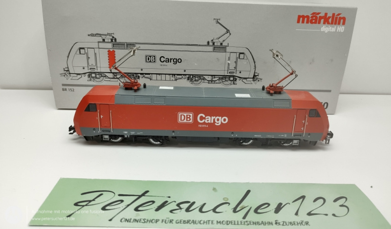 Märklin H0 AC 39350 / BR152 Elektrische Lokomotive / DB Delta Digital / Sound / OVP