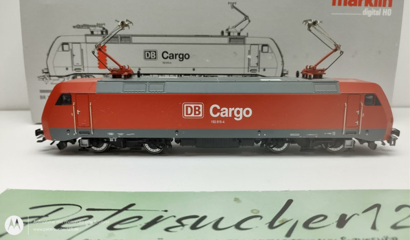 Märklin H0 AC 39350 / BR152 Elektrische Lokomotive / DB Delta Digital / Sound / OVP