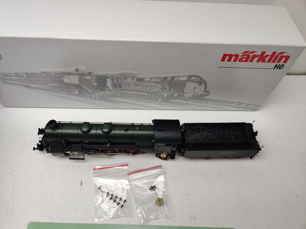 Märklin H0 AC 39436 / bayerische Schnellzug-Dampflokomotive / Gattung S 3/6 / seltenen Unterbaureihe d dar / Mfx / OVP