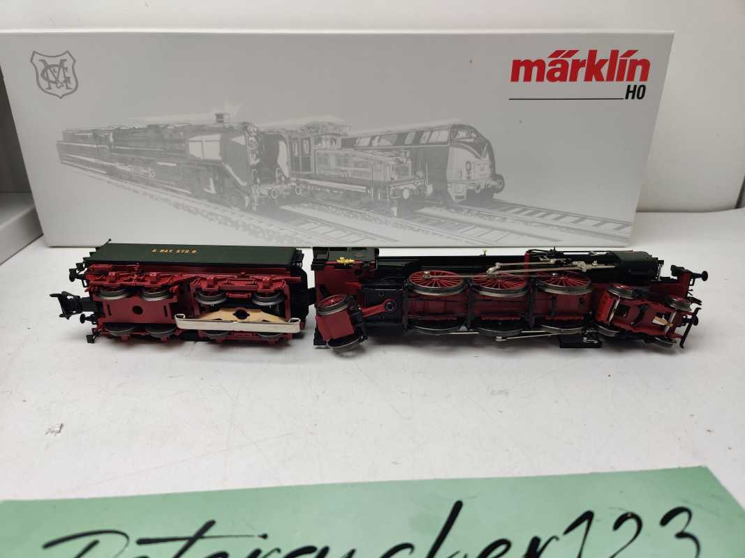 Märklin H0 AC 39436 / bayerische Schnellzug-Dampflokomotive / Gattung S 3/6 / seltenen Unterbaureihe d dar / Mfx / OVP