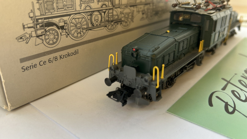 MÄRKLIN H0 AC 39560 / Serie Ce 6/8 Krokodil 14310 / SBB Fx / OVP