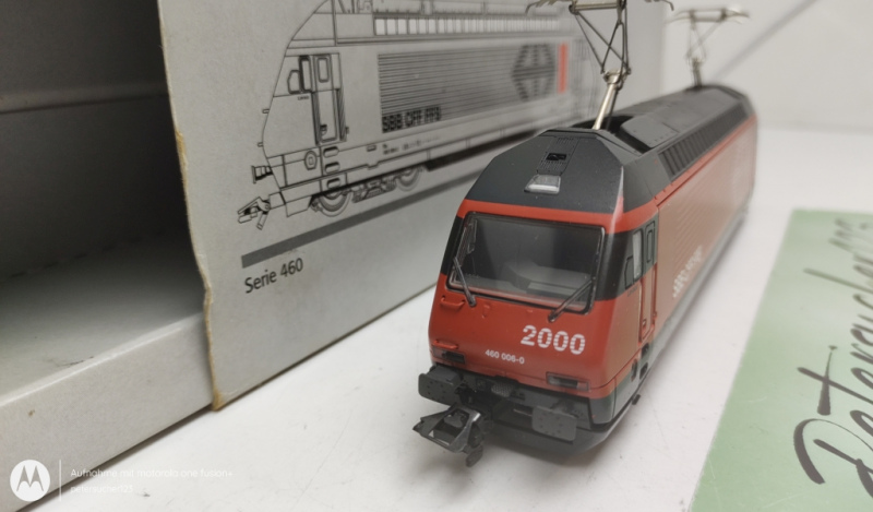Märklin H0 AC 39602 / Serie 460 Elektrolok / SBB / Delta-Digital / OVP