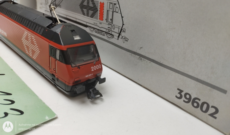 Märklin H0 AC 39602 / Serie 460 Elektrolok / SBB / Delta-Digital / OVP