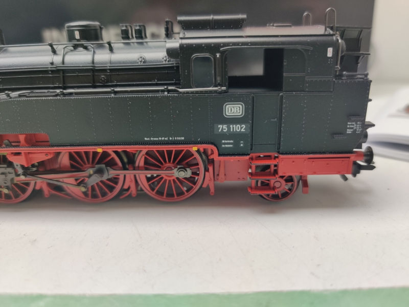 Märklin H0 AC 39753 / BR75.4 Dampflok / Mfx / Sound / Schwarz / Insider Club / OVP