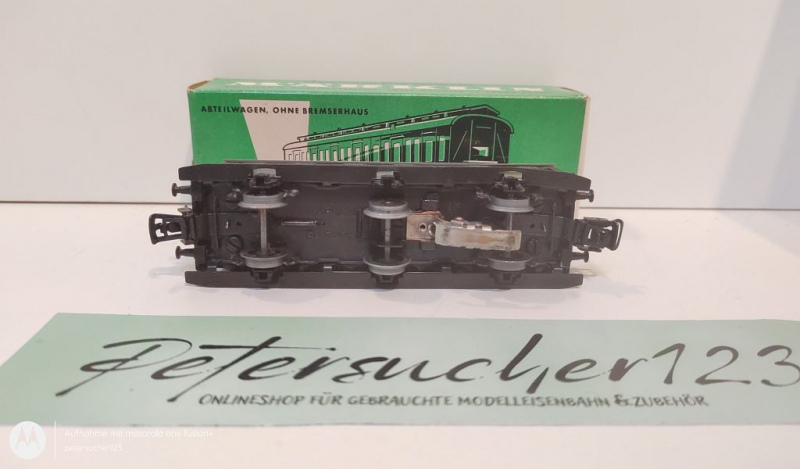 Märklin H0 AC 4004 Abteilwagen 2.Kl / Licht / OVP grün