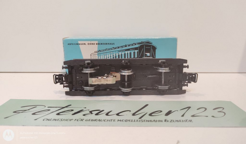 Märklin H0 AC 4004 Abteilwagen 2.Kl / Licht / OVP hellblau