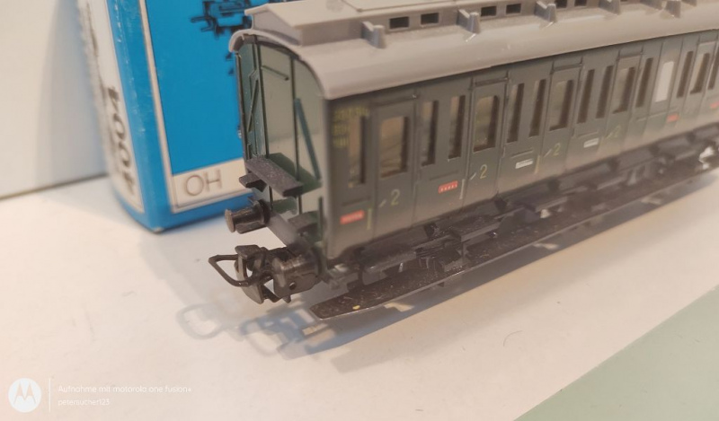 Märklin H0 AC 4004 Abteilwagen 2.Kl / 330/1 / OVP blau
