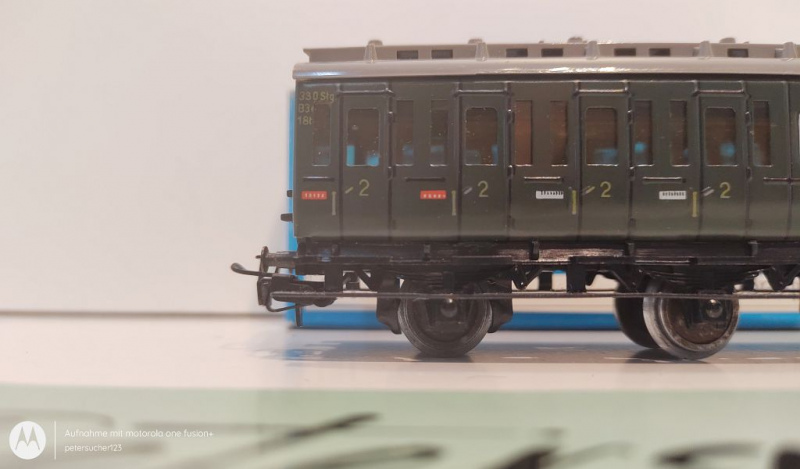 Märklin H0 AC 4004 Abteilwagen 2.Kl / 330/1 / OVP blau