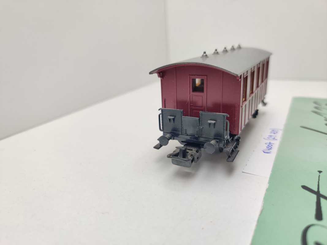 Märklin H0 AC 4007 Plattformwagen rot 29 739 2.Kl Bi