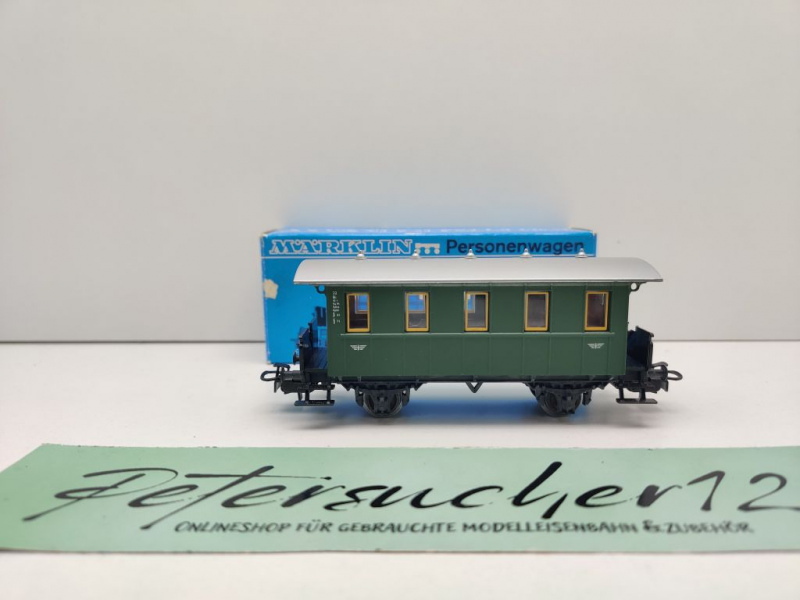 Märklin H0 AC 4007 Plattformwagen Bi / Privatbahn / OVP blau