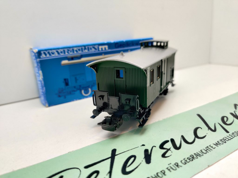 Märklin H0 AC 4008 Personenzug-Gepäckwagen / PWi / DB / OVP blau