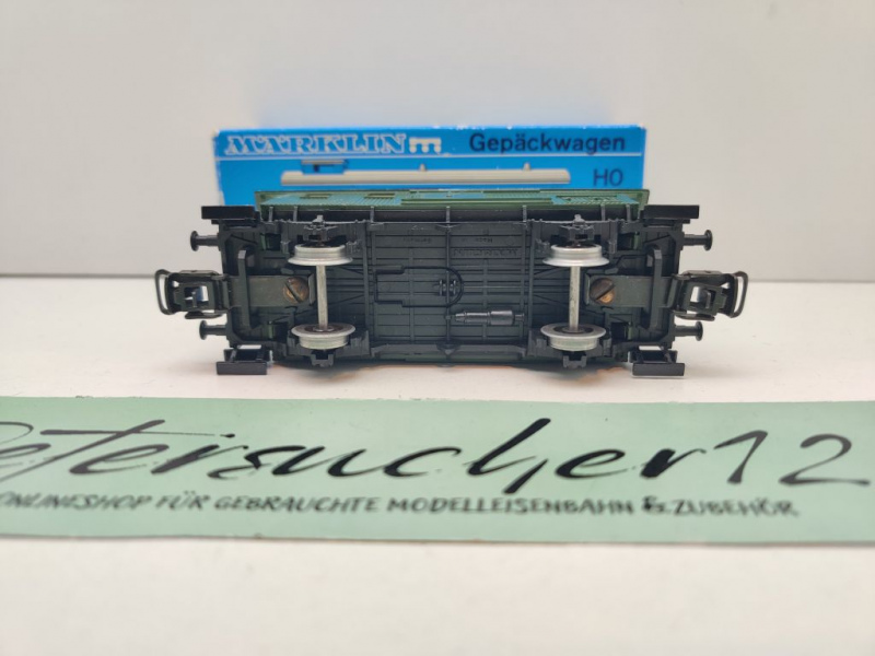 Märklin H0 AC 4008 Personenzug-Gepäckwagen / PWi / DB / OVP blau