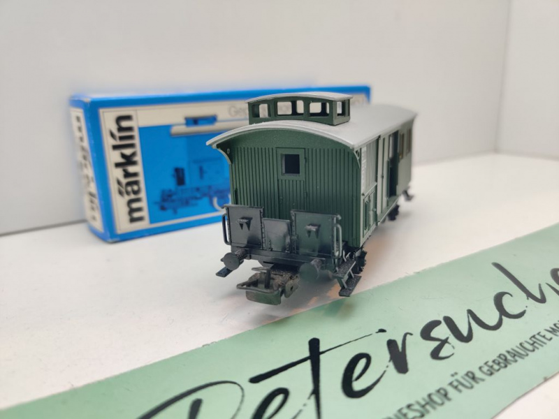 Märklin H0 AC 4008 Personenzug-Gepäckwagen / PWi / DB / OVP blau