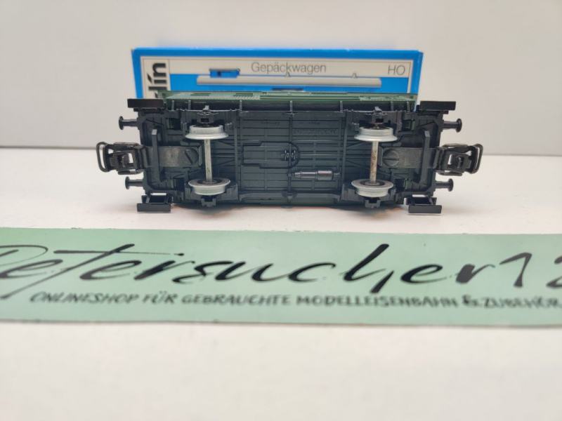 Märklin H0 AC 4008 Personenzug-Gepäckwagen / PWi / DB / OVP blau