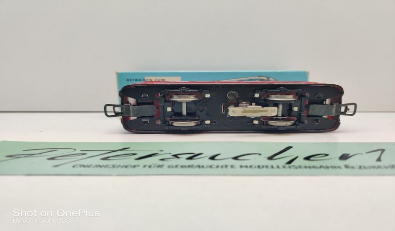 Märklin H0 AC 4018 Beiwg z Schienenbus 2.Kl. / VB 142 995 / Licht / DB / OVP hellblau