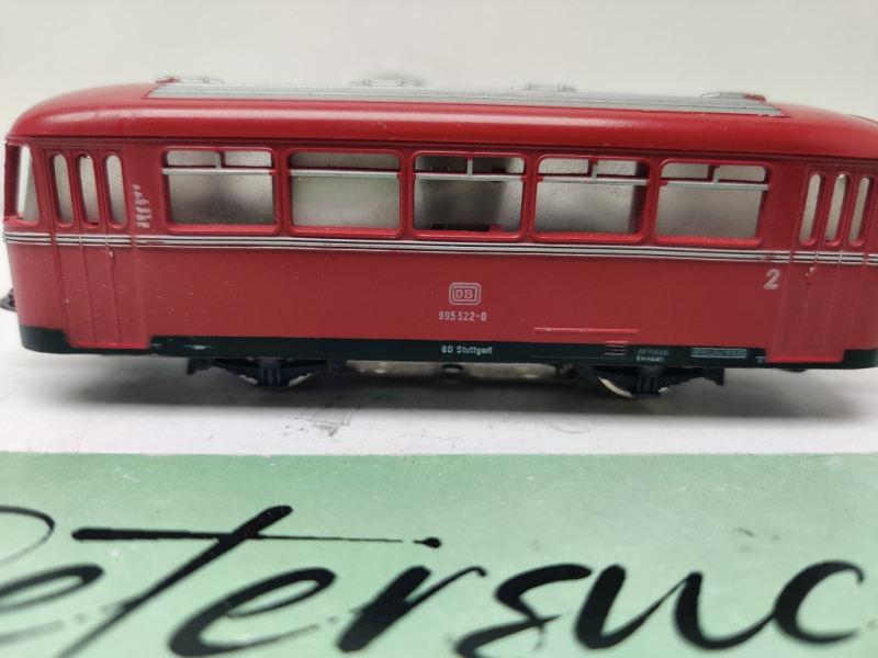 Märklin H0 AC 4018 / 995 522-0 Beiwagen Schienenbus / DB / Licht / Rot