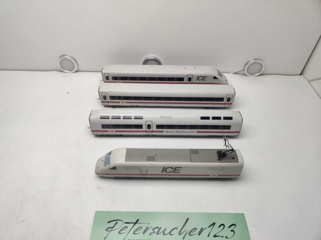 Märklin / AC / H0 / BR402 022-8 Triebzug / ICE 2 / 4-teilig inklusive Bordrestaurant / DB / Delta Digital / Weiß