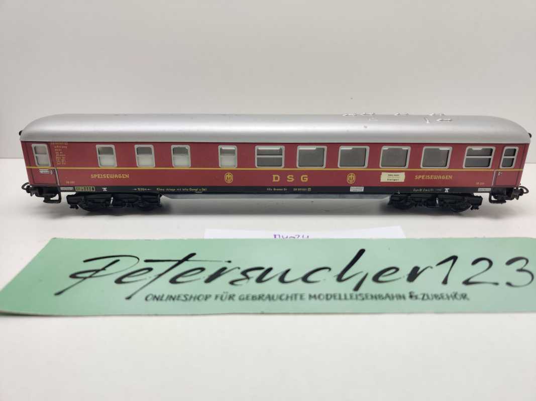 Märklin H0 4024 Speisewagen 36 201 WR4üm / Blech / DSG