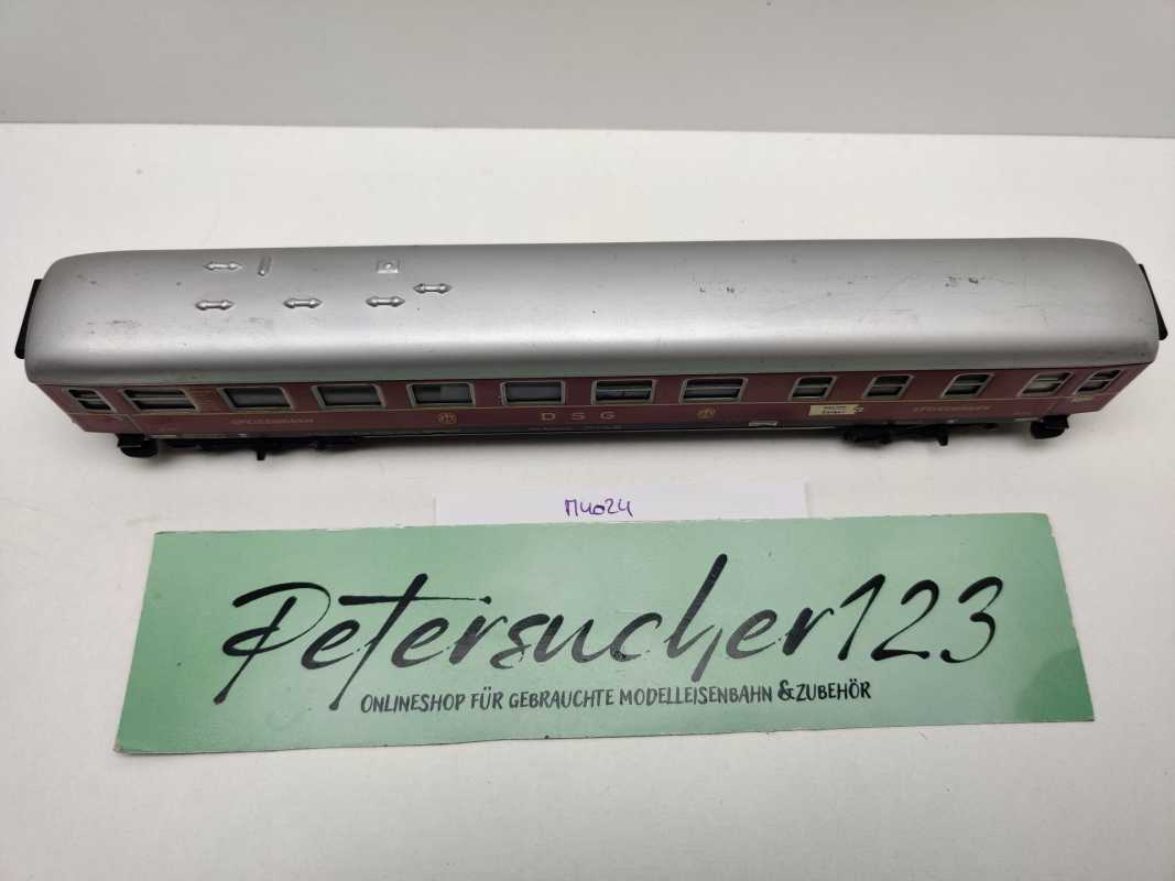 Märklin H0 4024 Speisewagen 36 201 WR4üm / Blech / DSG
