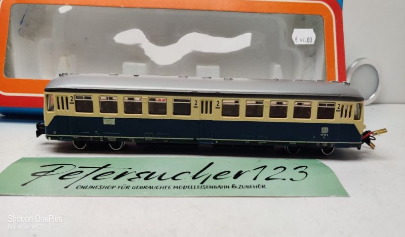 Märklin H0 AC 4028 Beiwagen Schienenbus 3028 / DB / Analog