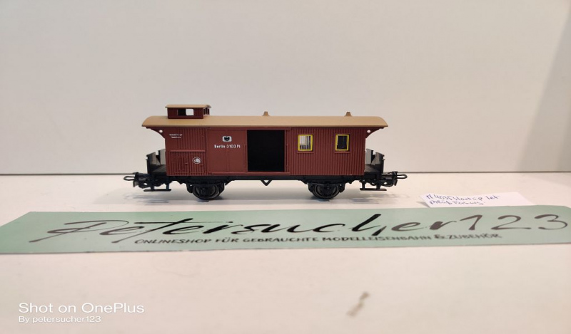 Märklin H0 AC 4035 1x Gepäckwagen 3103 Pi / aus Set / K.P.E.V.