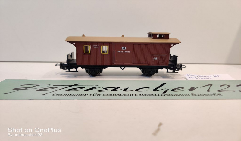 Märklin H0 AC 4035 1x Gepäckwagen 3103 Pi / aus Set / K.P.E.V.